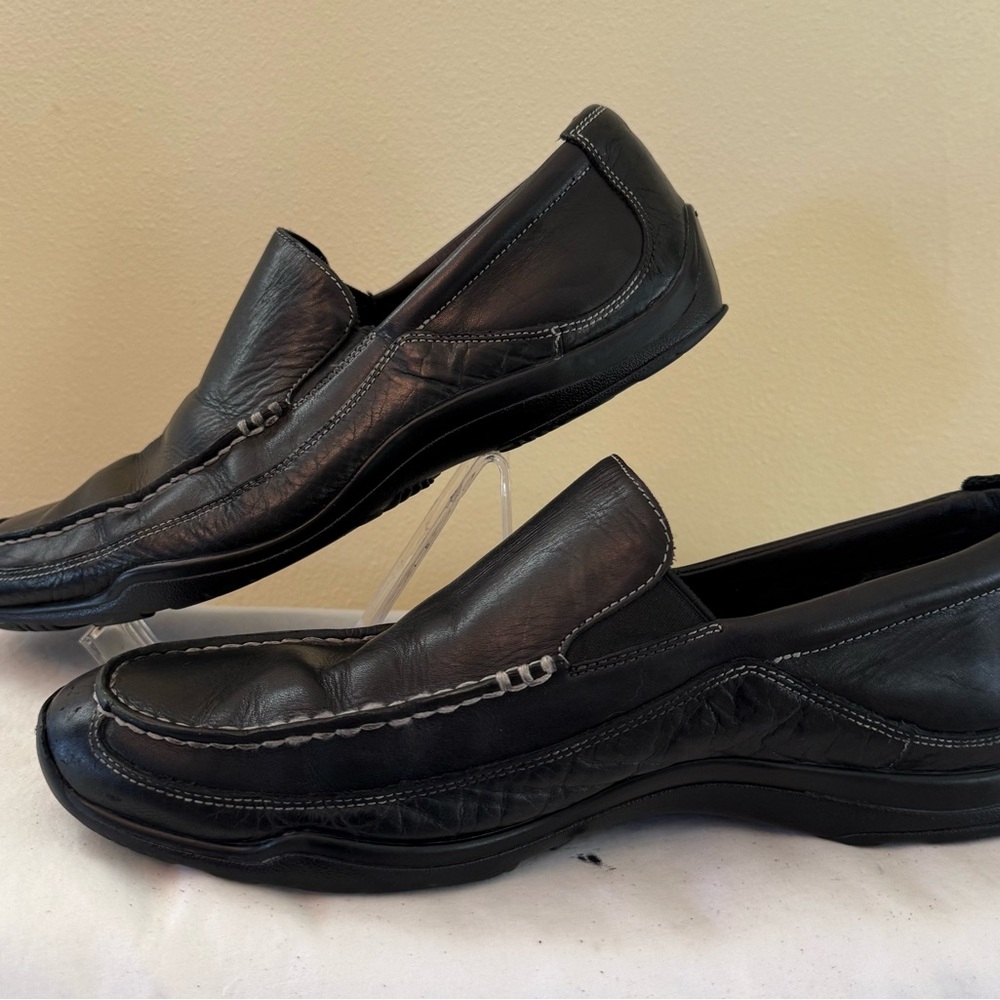 Cole Haan Men’s Black Leather Loafers, GUC, Size 11 - Picture 2 of 8